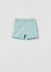 Ovs Kids Boy Lyocell And Linen Shorts With Pockets